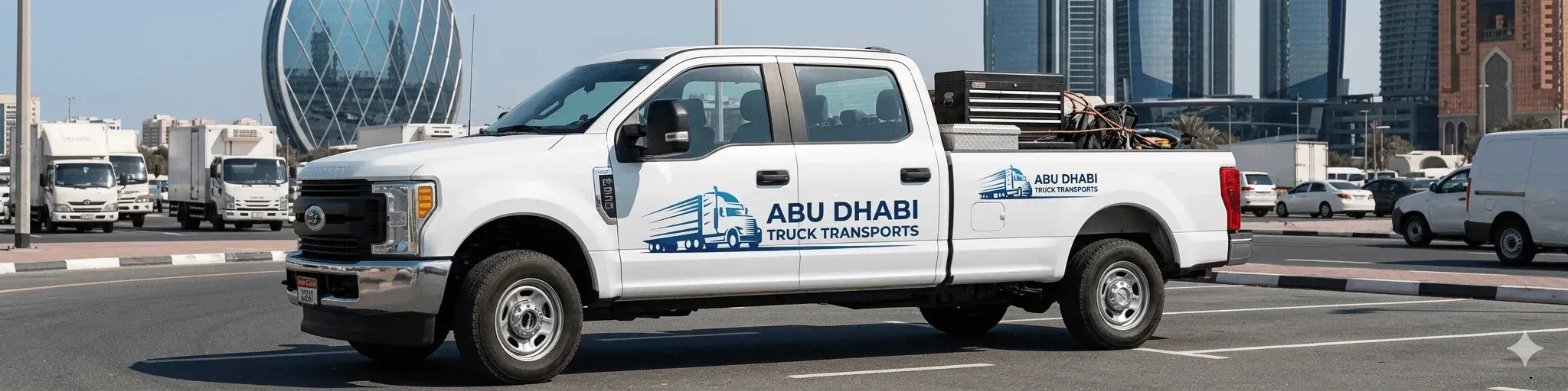 1 Ton Pickup Truck Rental Abu Dhabi 247 Reliable Service