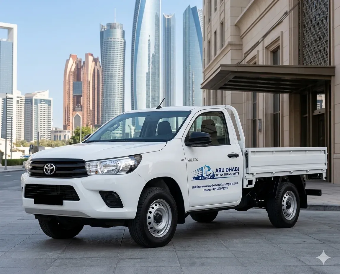 3 Ton Pickup Truck Rental Abu Dhabi