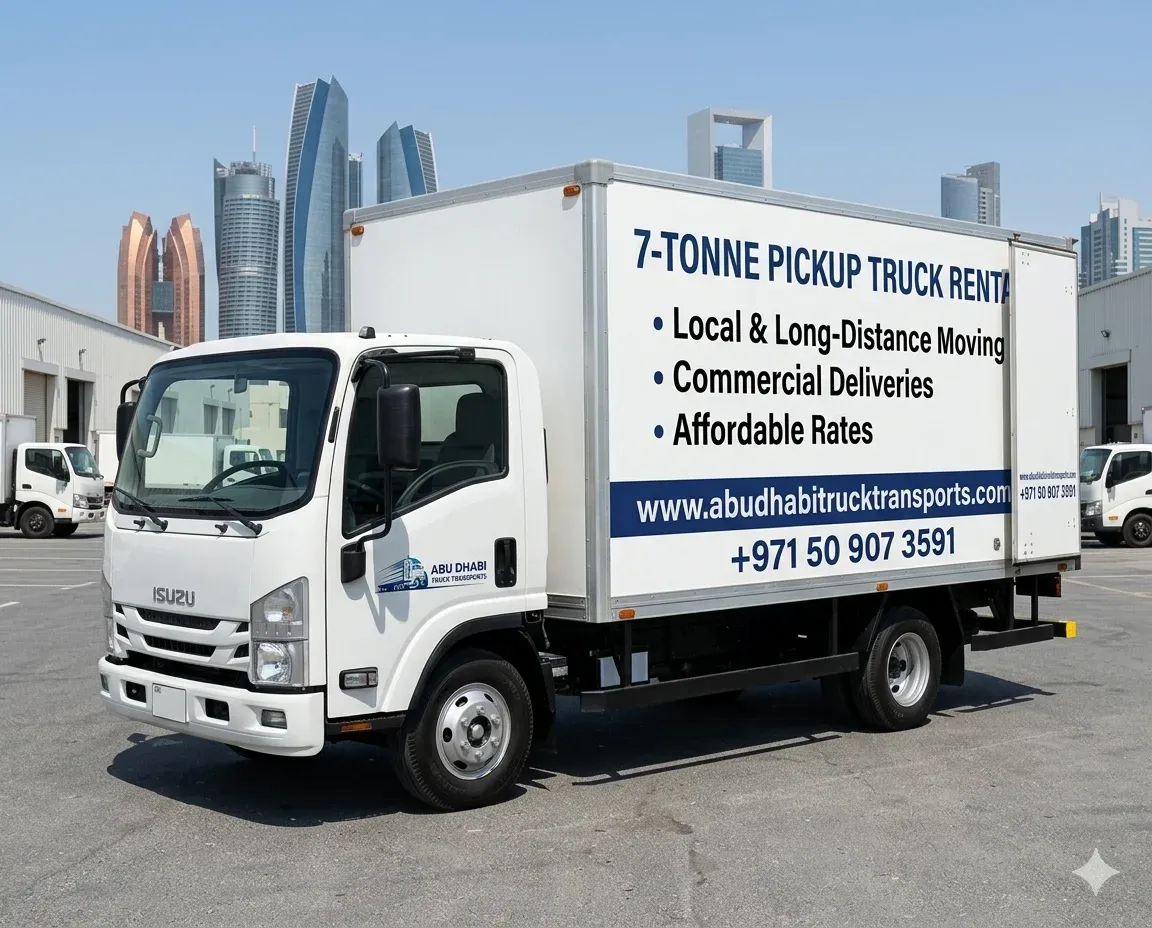 7 Ton Truck Rental Abu Dhabi