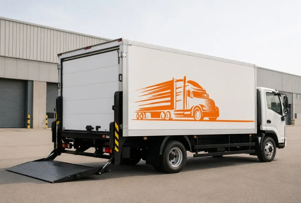 3 Ton Tail Lift Truck Abu Dhabi